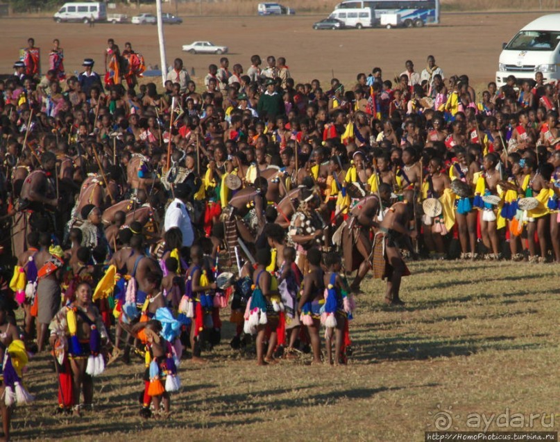 Умхланга. День VII. Его Величество Мсвати III выбирает