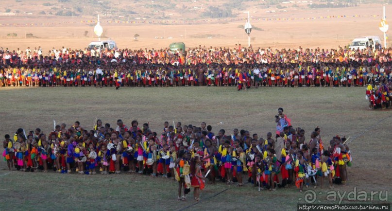 Умхланга. День VII. Его Величество Мсвати III выбирает Умхланга. День VII. Его Величество Мсвати III выбирает