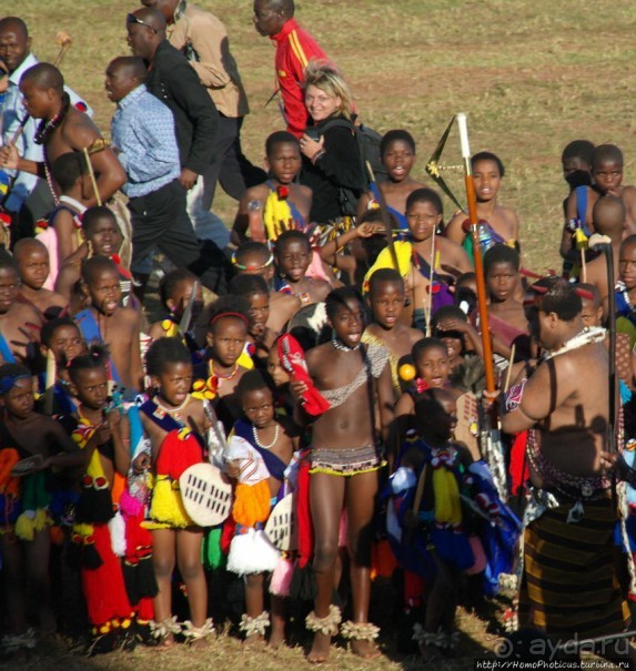 Умхланга. День VII. Его Величество Мсвати III выбирает Умхланга. День VII. Его Величество Мсвати III выбирает