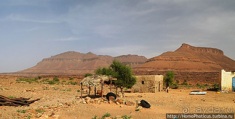 Мавританские пески. I. Через горы в пустыню