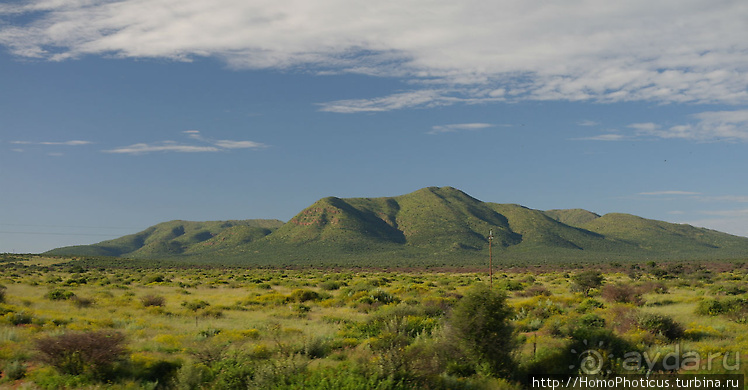 Намибийские пейзажи. Ч.1 На юг, к Фиш-ривер