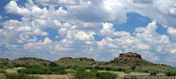 Намибийские пейзажи. Ч.1 На юг, к Фиш-ривер