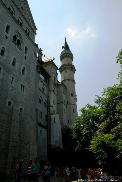 Нойшванштайн виден отовсюду