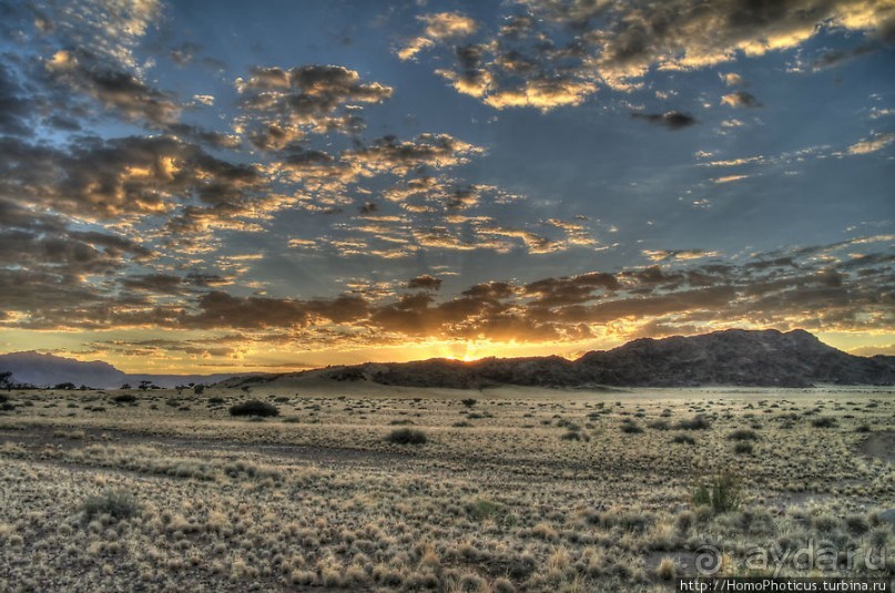 Восход в дюнах