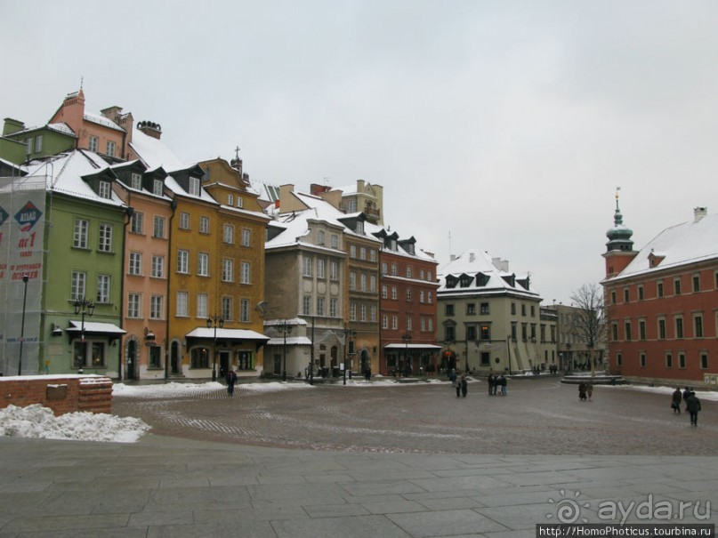 По зимней Варшаве