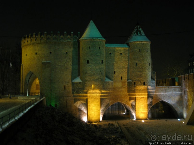 По зимней Варшаве