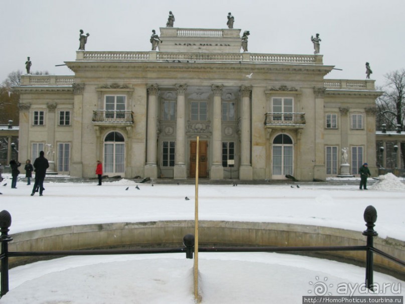 По зимней Варшаве