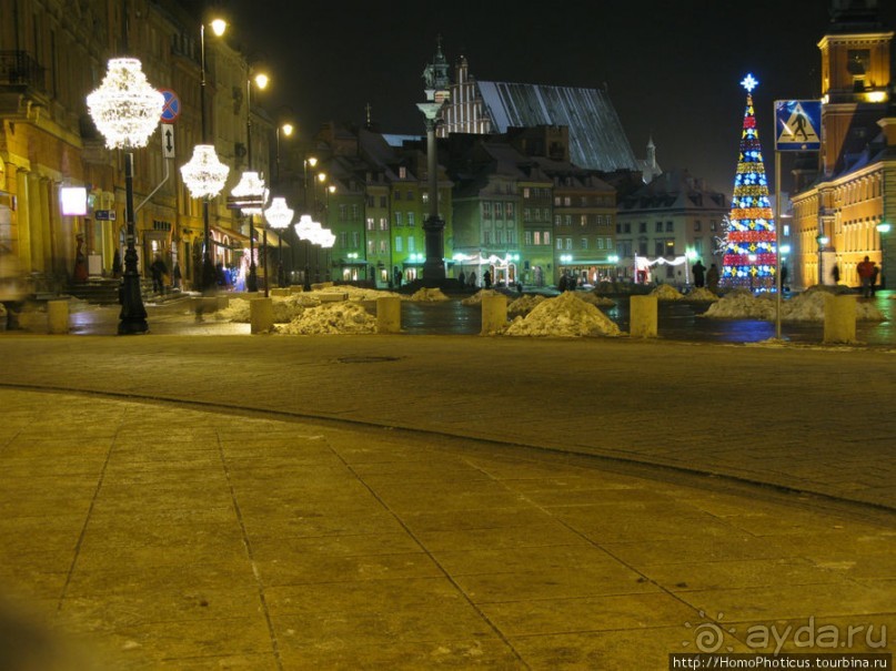 По зимней Варшаве