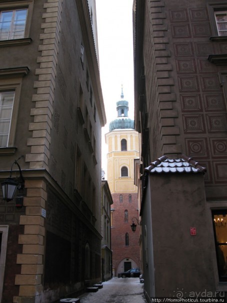 По зимней Варшаве