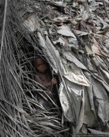 Пигмеи бака. Заповедник Джа, деревня маленьких людей