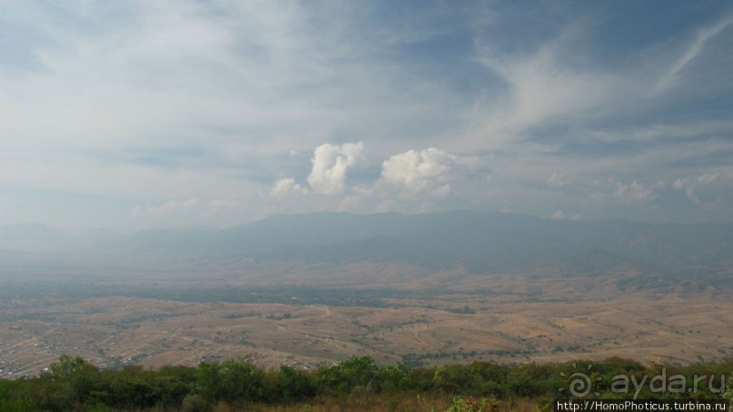 Место, где растет уахе возле святого холма