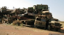 Кладбище танков