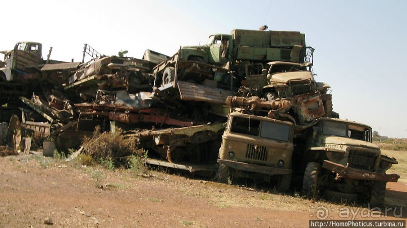 Кладбище танков