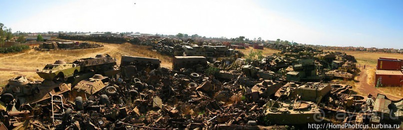 Кладбище танков