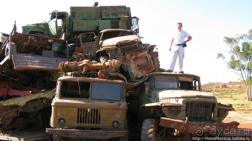 Кладбище танков