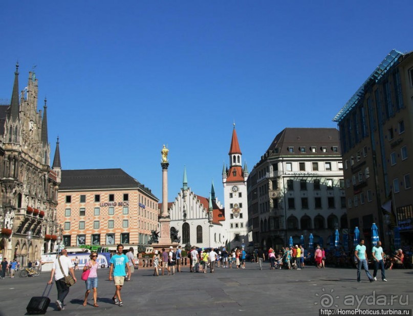 Все дороги ведут на Мариенплац
