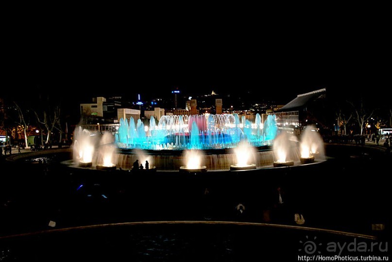 Фонтаны горы Юпитера