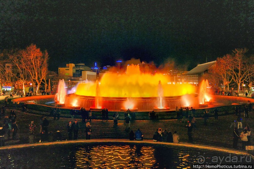 Фонтаны горы Юпитера