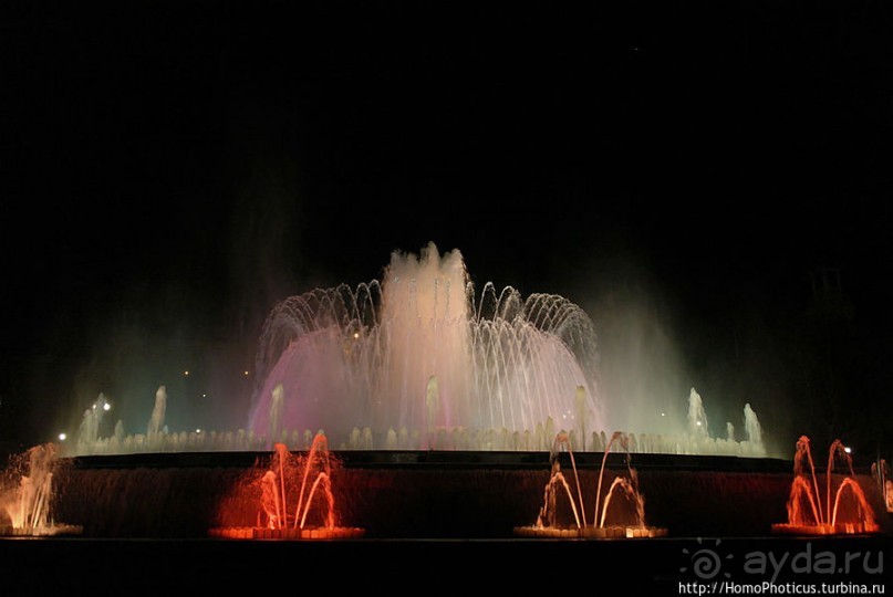 Фонтаны горы Юпитера