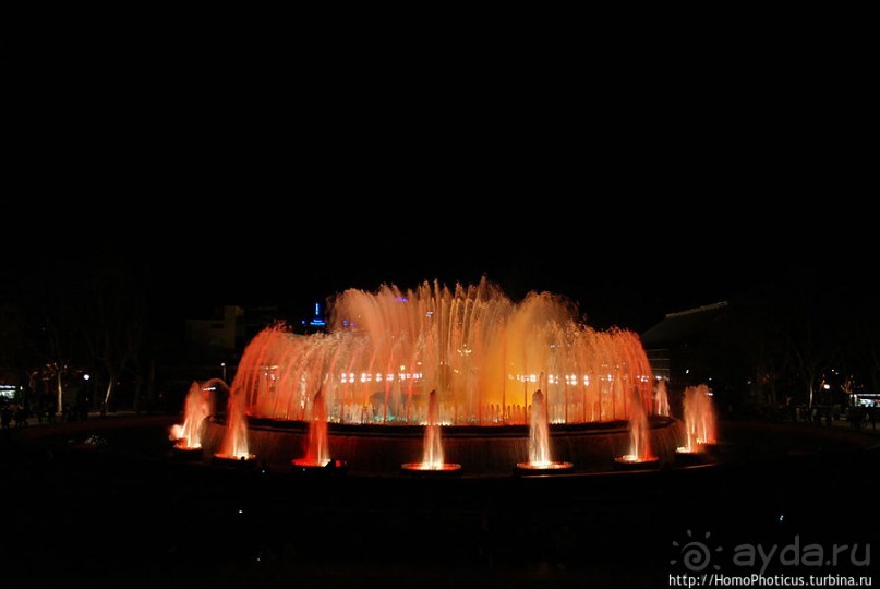 Фонтаны горы Юпитера