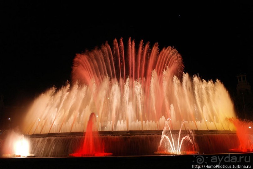 Фонтаны горы Юпитера