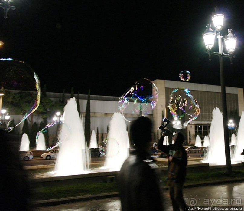 Фонтаны горы Юпитера