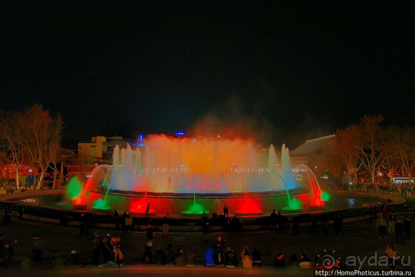 Фонтаны горы Юпитера