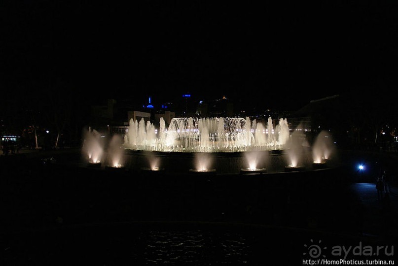 Фонтаны горы Юпитера