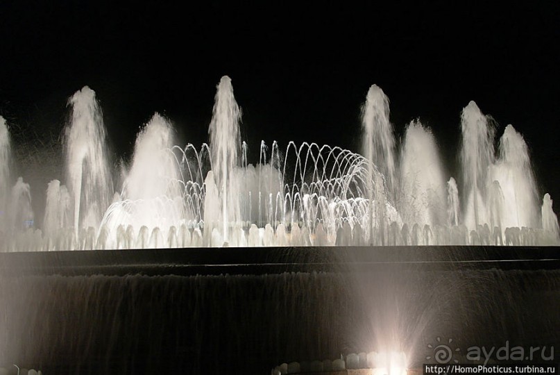 Фонтаны горы Юпитера