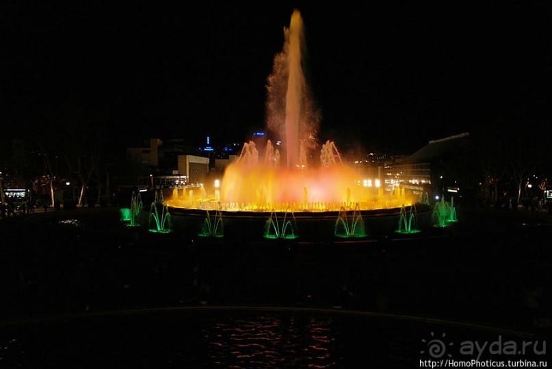 Фонтаны горы Юпитера