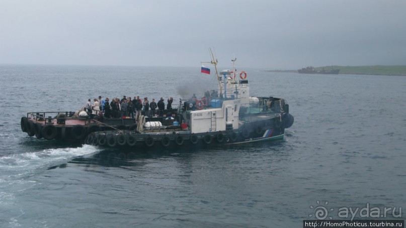 Игорь Фархутдинов: человек и теплоход. Южные Курилы.