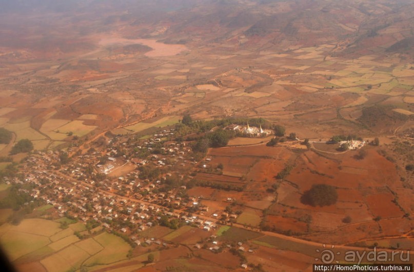 Мьянма с высоты