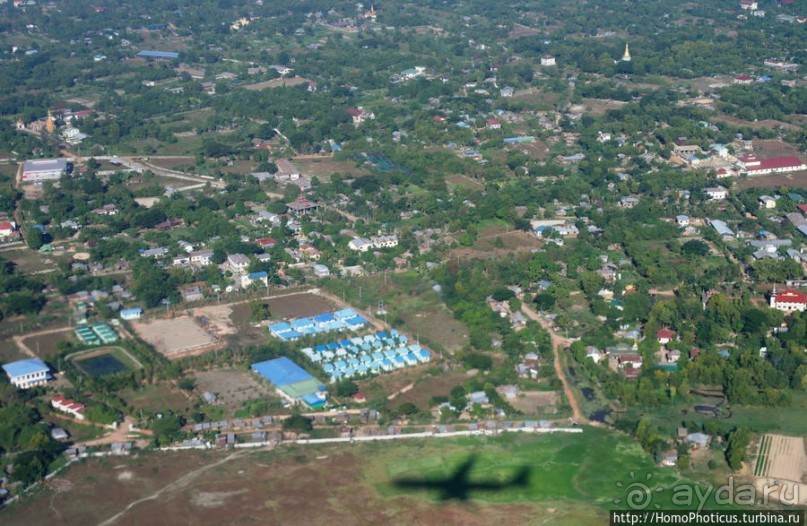 Мьянма с высоты