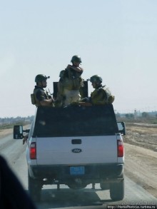 Ох, рано встает иракская охрана!