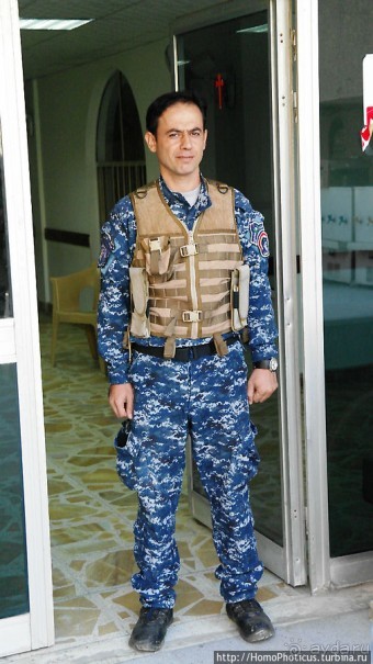 Ох, рано встает иракская охрана!