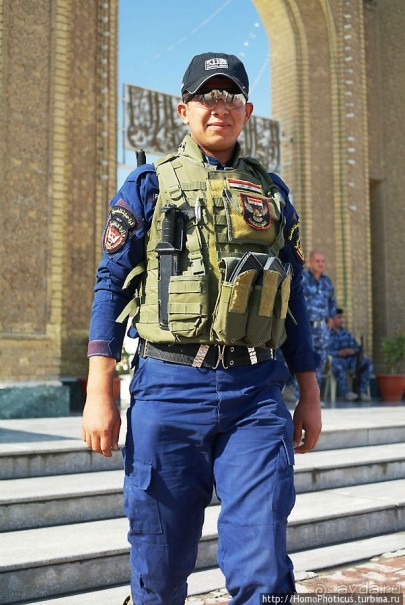 Ох, рано встает иракская охрана!