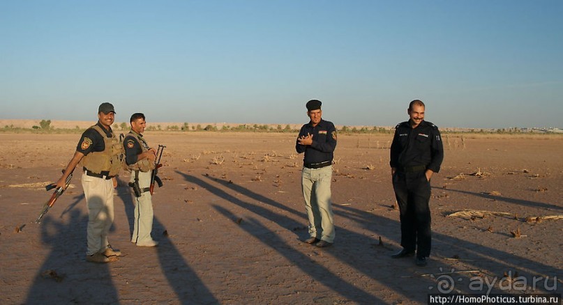 Ох, рано встает иракская охрана!