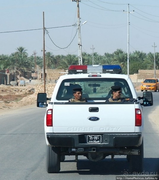 Ох, рано встает иракская охрана!