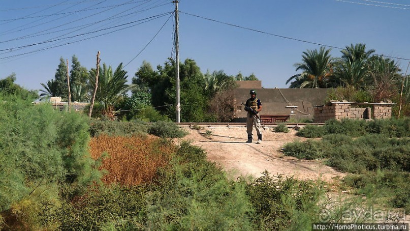 Ох, рано встает иракская охрана!
