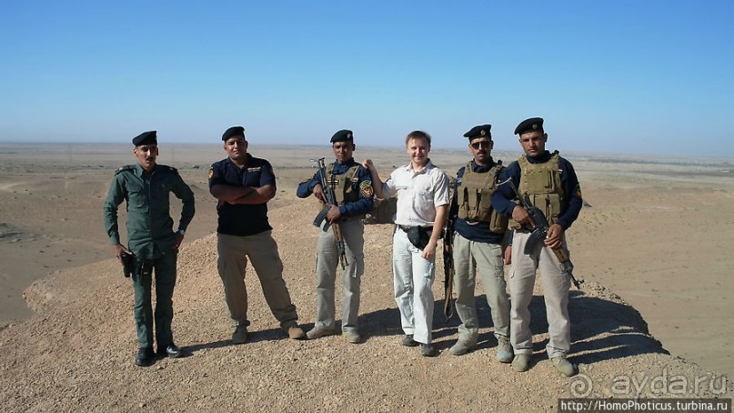 Ох, рано встает иракская охрана!