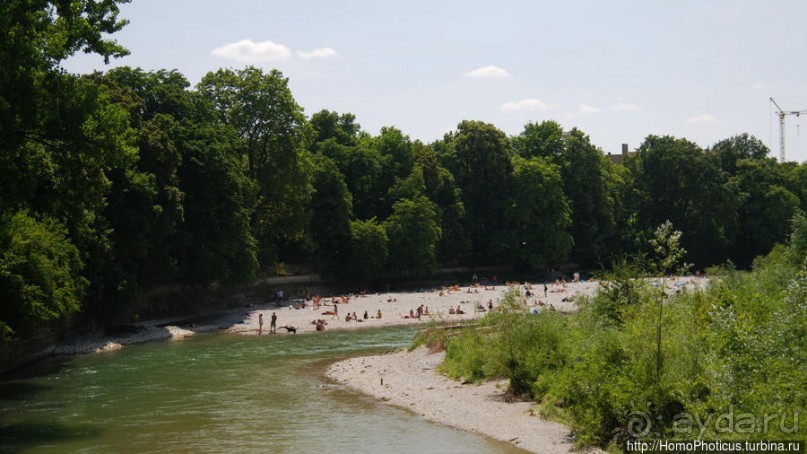 Мюнхен с земли и с высоты