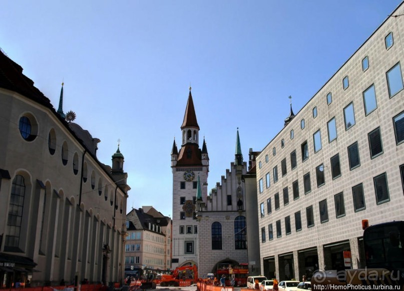 Мюнхен с земли и с высоты