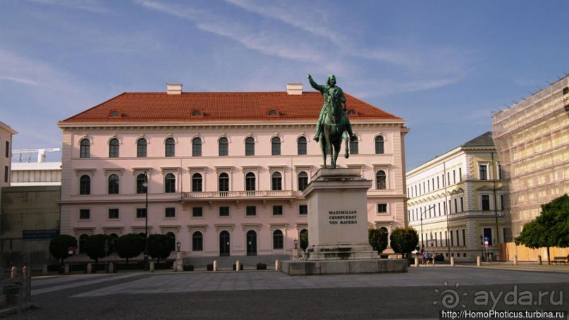 Мюнхен с земли и с высоты