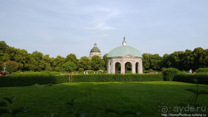 Мюнхен с земли и с высоты