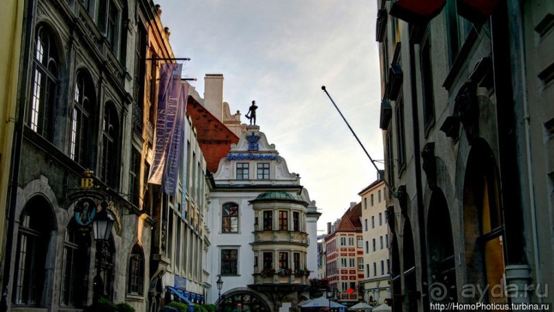 Мюнхен с земли и с высоты