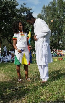 Обретение Креста. День первый