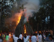 Обретение Креста. День первый