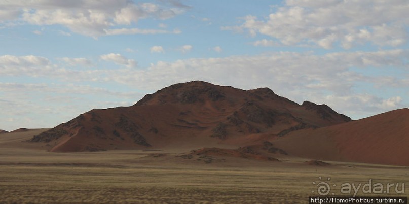 Оранжевые дюны Соссусфлея