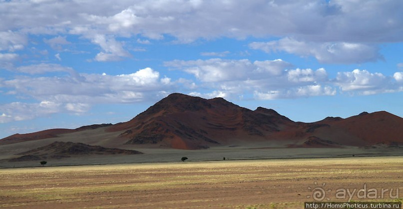 Оранжевые дюны Соссусфлея