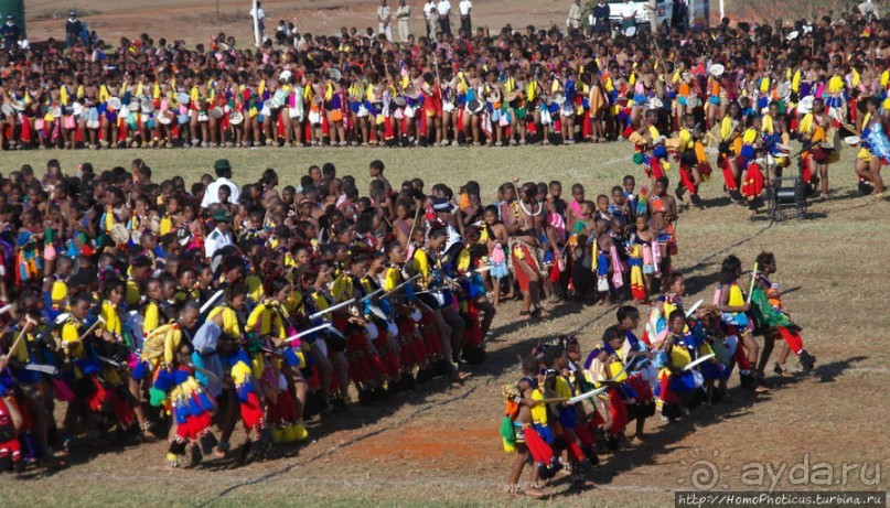 Умхланга. День VII. Танец перед королем